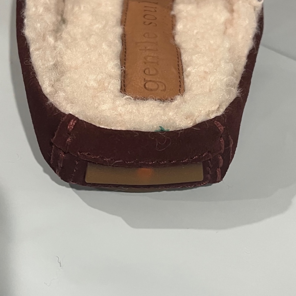 NIB Gentle Souls Mina Driver Mule Cozy by Kenneth Cole INDOOR OUTDOOR SHOES - Picture 3 of 14